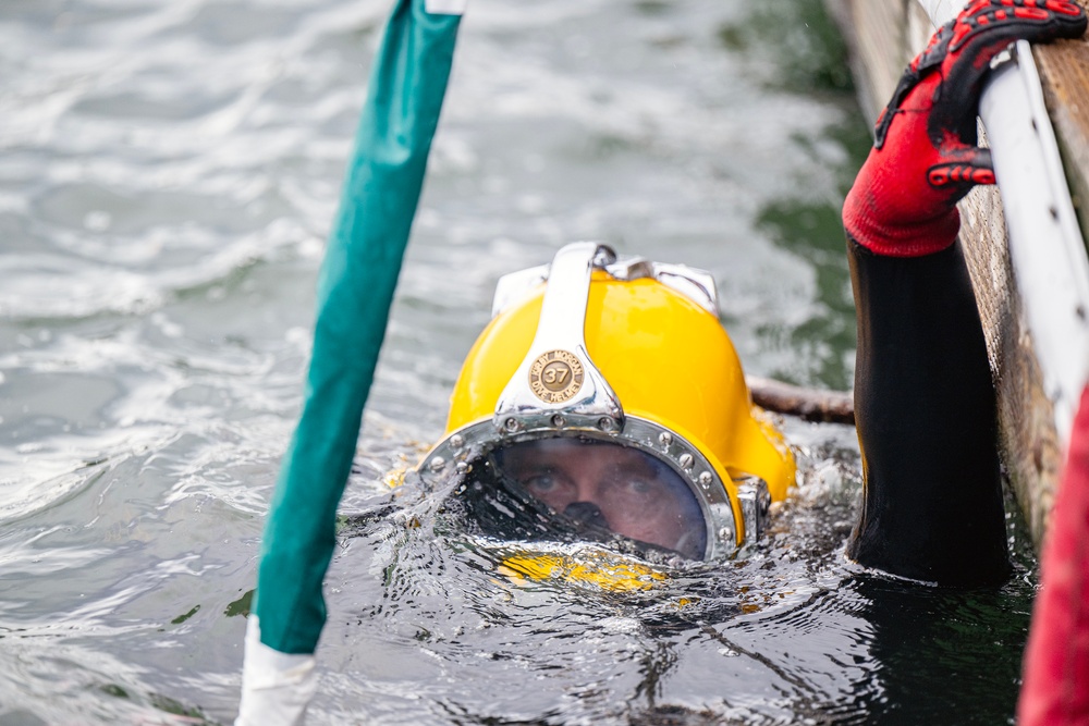 U.S. Navy Dive Locker