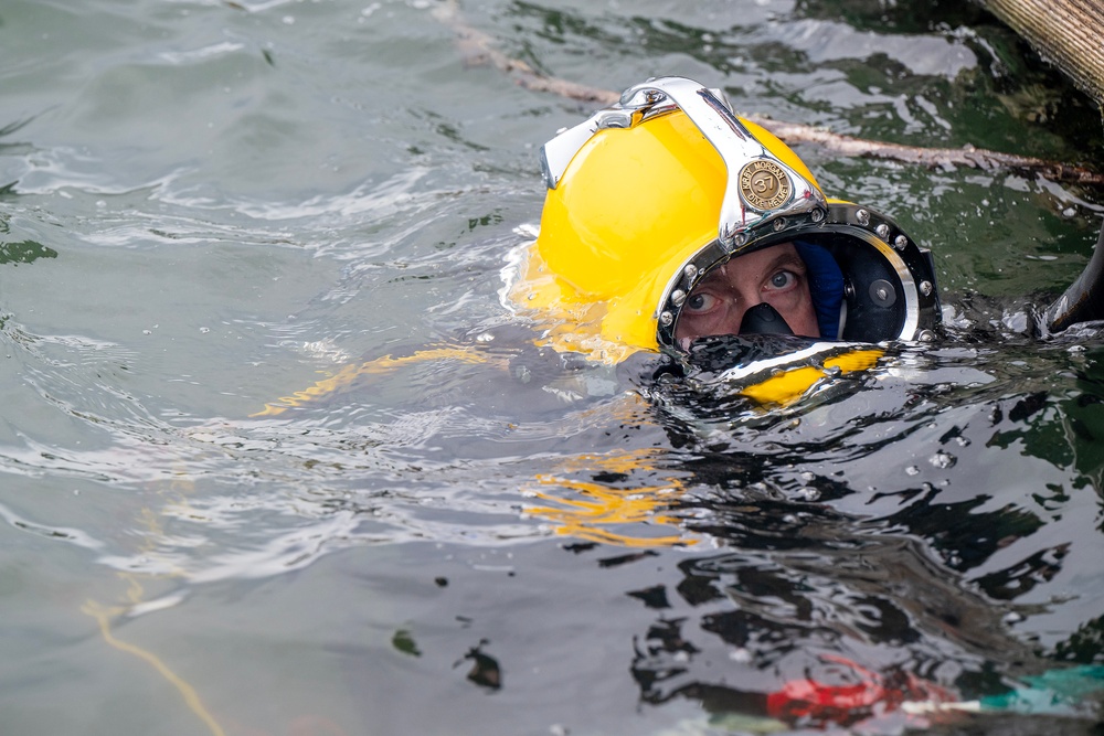 U.S. Navy Dive Locker