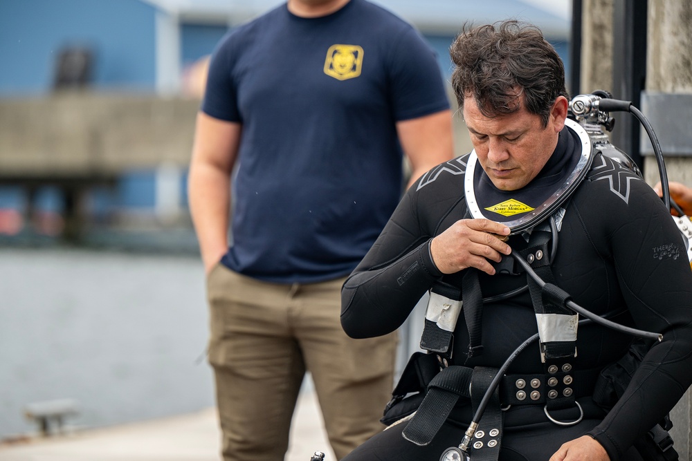U.S. Navy Dive Locker