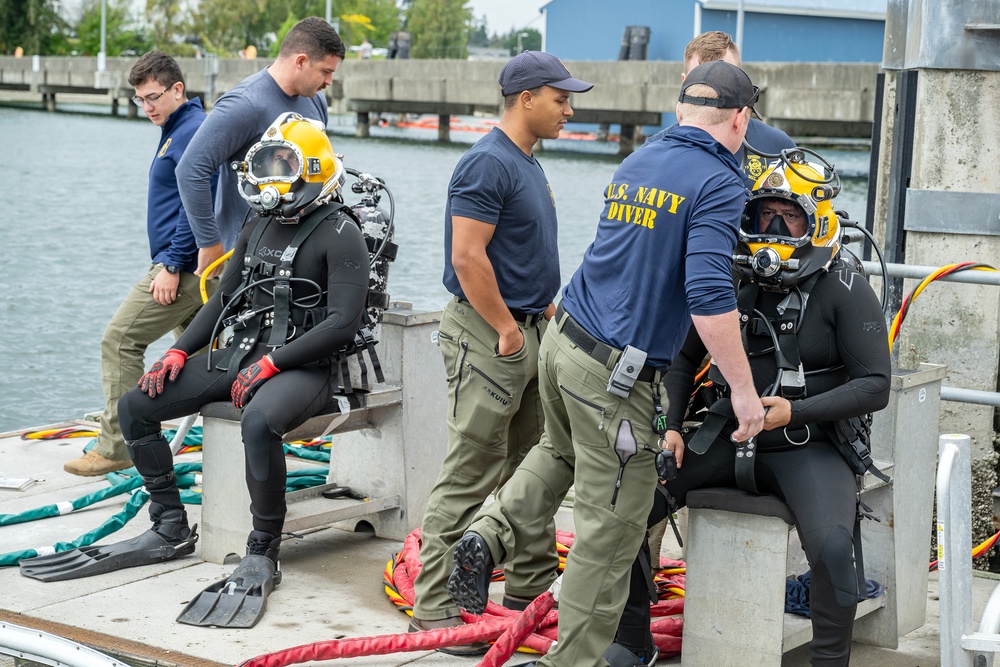 U.S. Navy Dive Locker