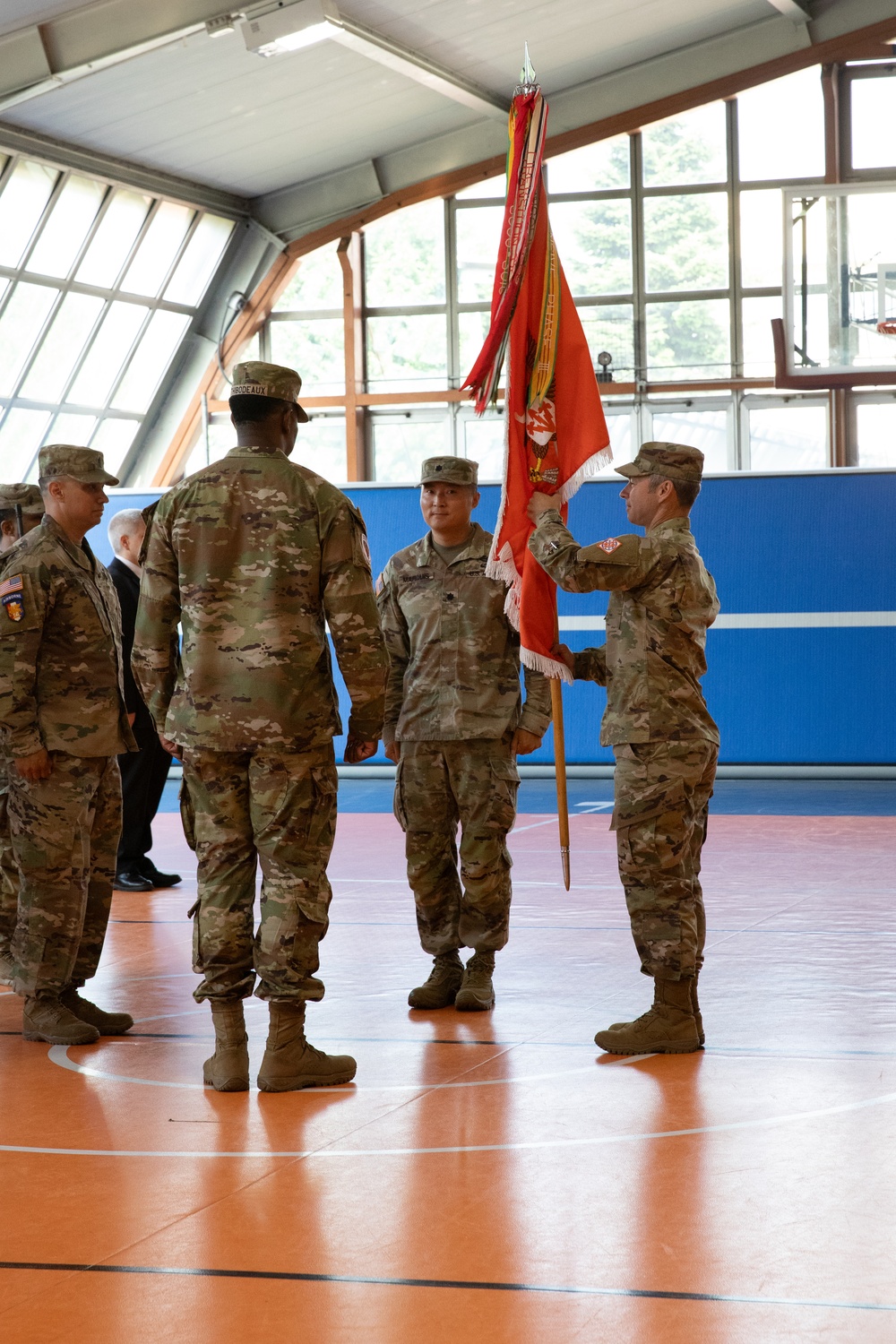 509th Strategic Signal Battalion holds a change of command ceremony