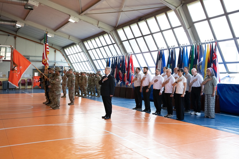 509th Strategic Signal Battalion holds a change of command ceremony