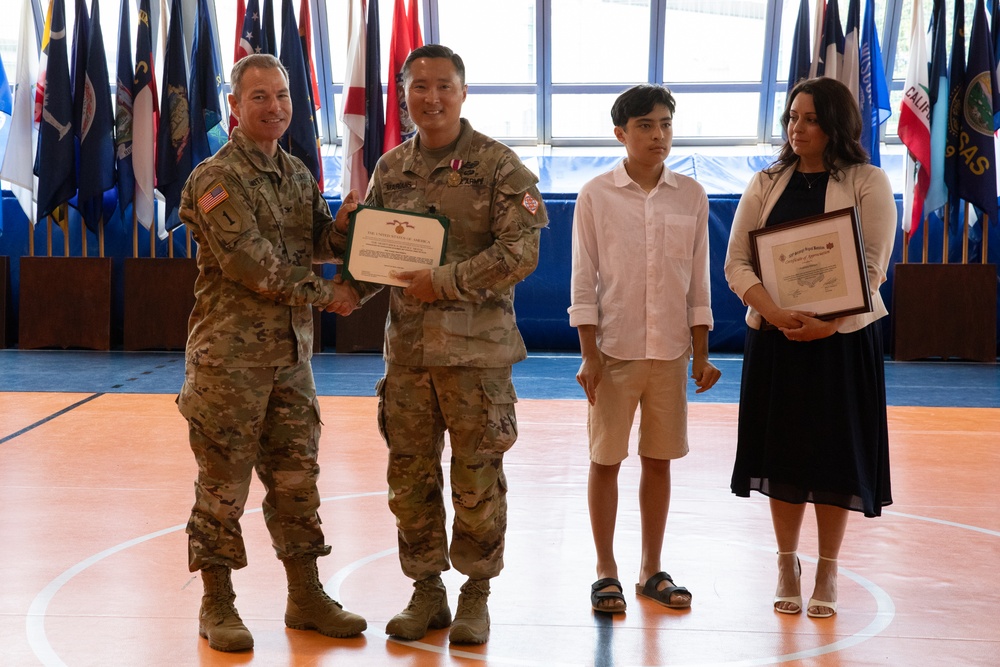 509th Strategic Signal Battalion holds a change of command ceremony
