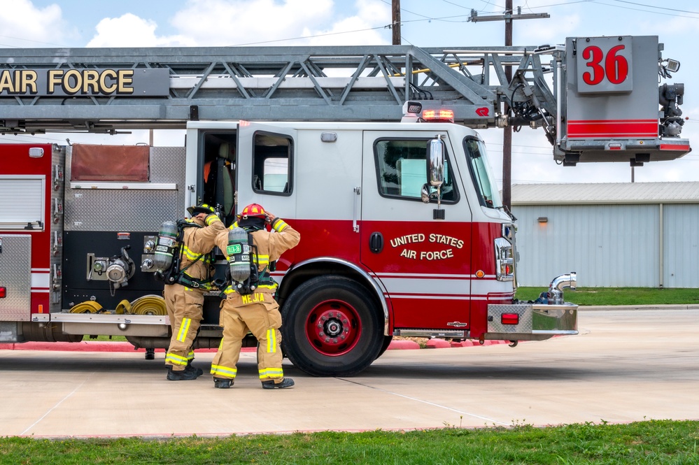 JBSA 902nd Civil Engineer Squadron Firefighters