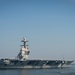 USS Gerald R. Ford Departs Naval Station Norfolk for Scheduled Deployment