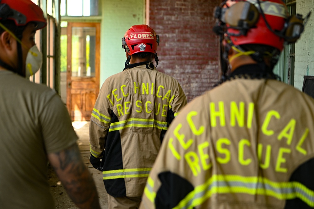 911th Technical Rescue Engineer Company Training