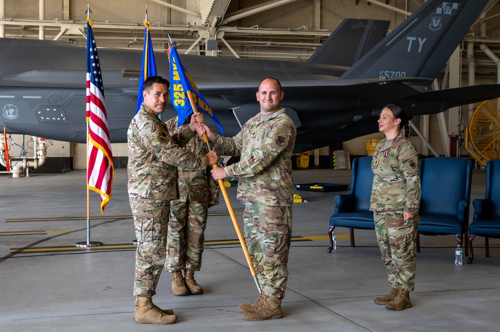 325th MXS Change of Command