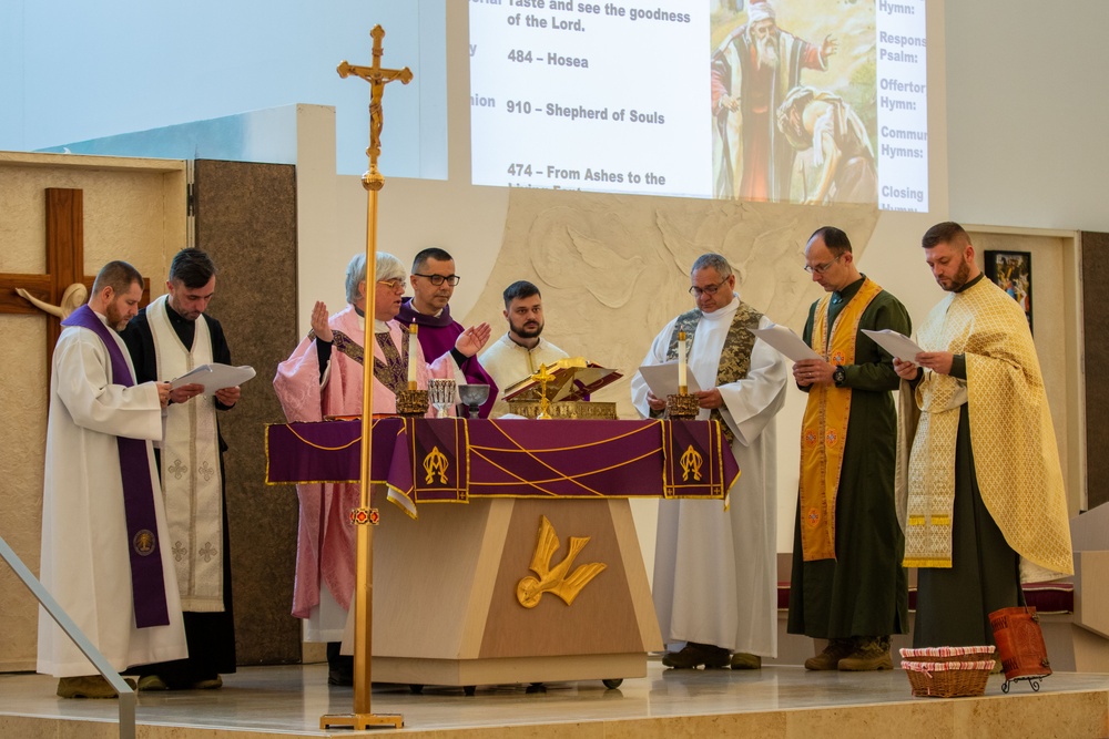 U.S. and allied military chaplains train chaplains of the Armed Forces of Ukraine