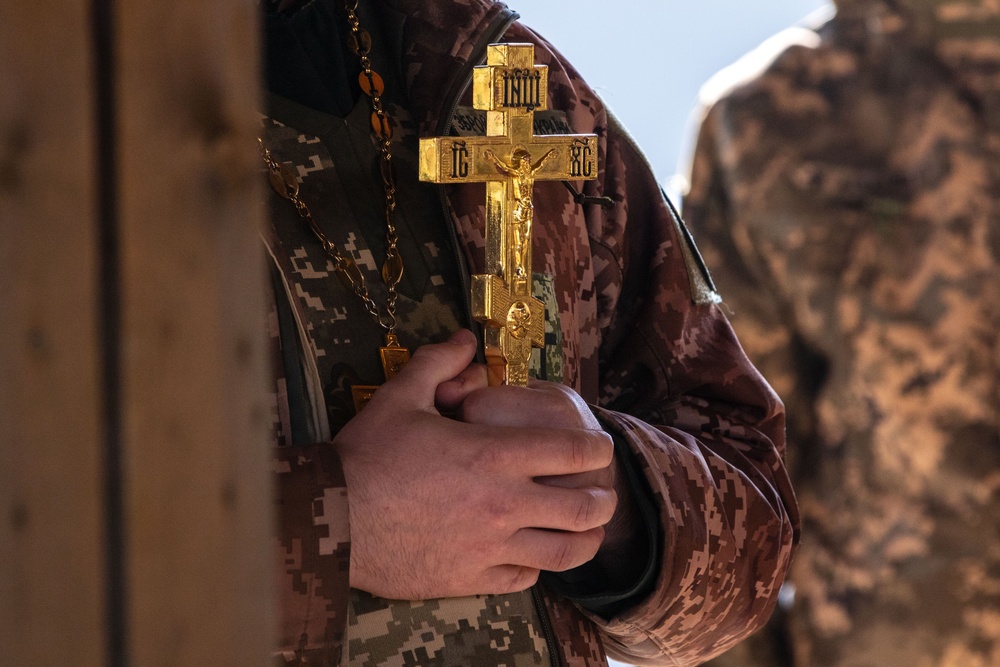 U.S. and allied military chaplains train chaplains of the Armed Forces of Ukraine