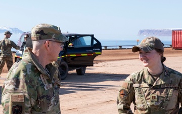 NORAD and USNORTHCOM Command visit to Pituffik Space Base
