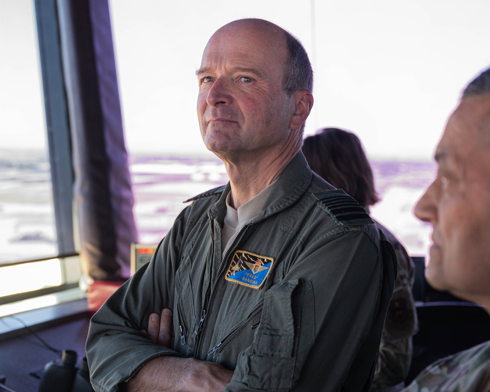 Belgian General Frederick Vansina Visits Luke Air Force Base
