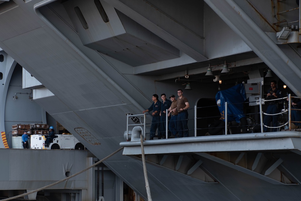 USS Gerald R. Ford (CVN 78) Departs Naval Station Norfolk