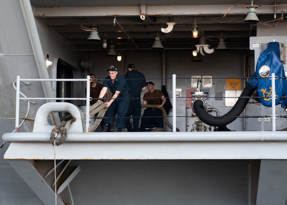 USS Gerald R. Ford (CVN 78) Departs Naval Station Norfolk