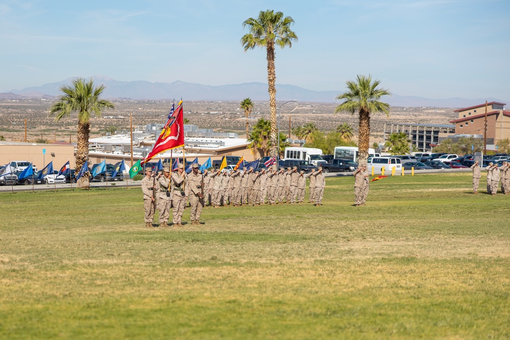 V34 Change of Command Ceremony