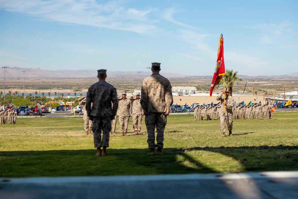 V34 Change of Command Ceremony