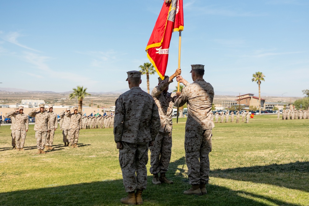 V34 Change of Command Ceremony