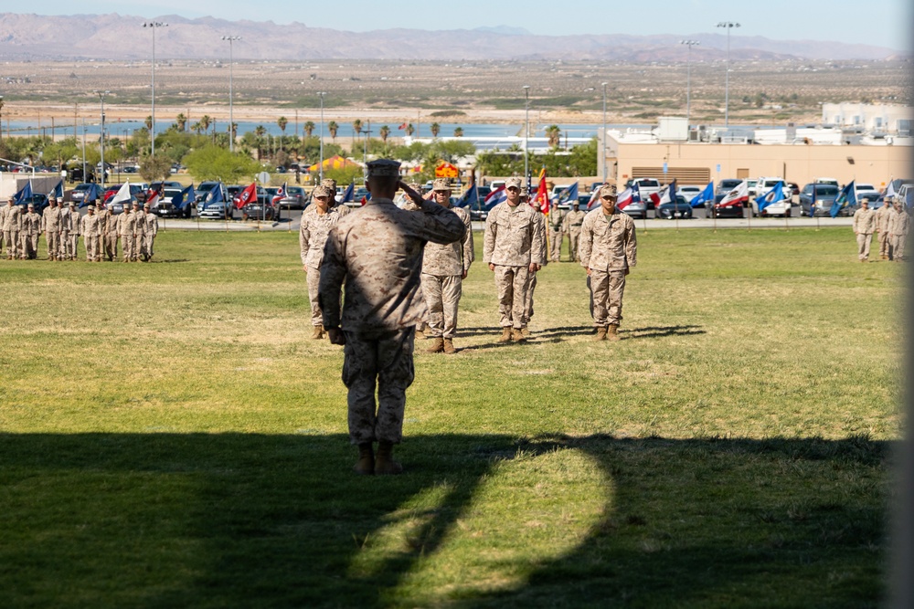V34 Change of Command Ceremony