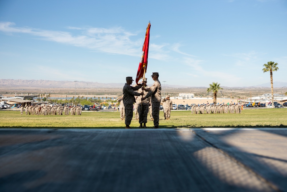 V34 Change of Command Ceremony