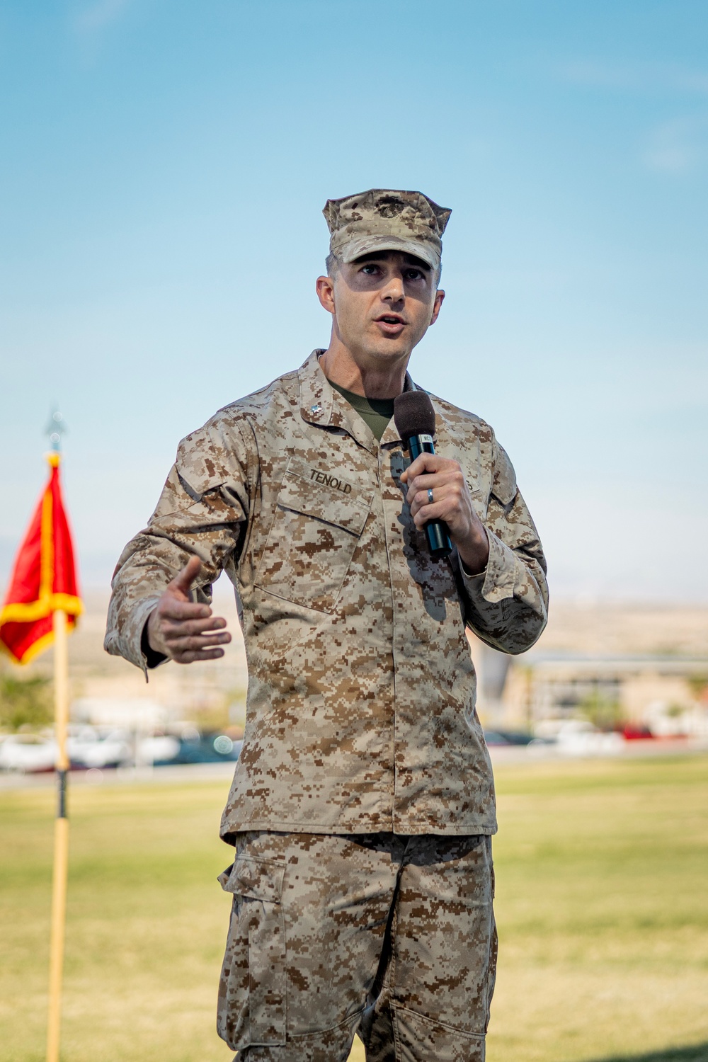 V34 Change of Command Ceremony