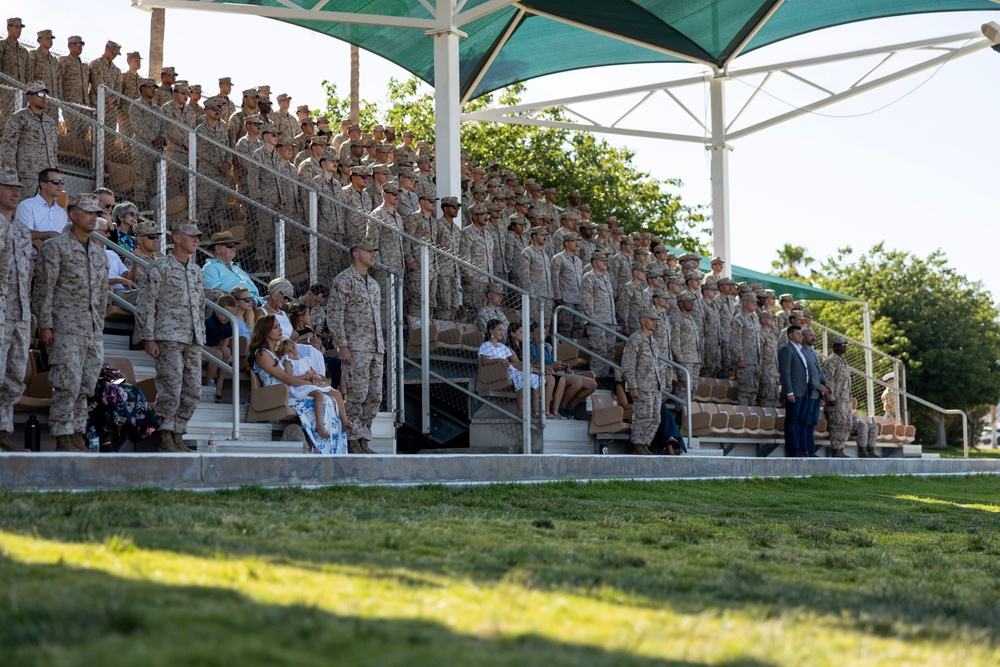 V34 Change of Command Ceremony