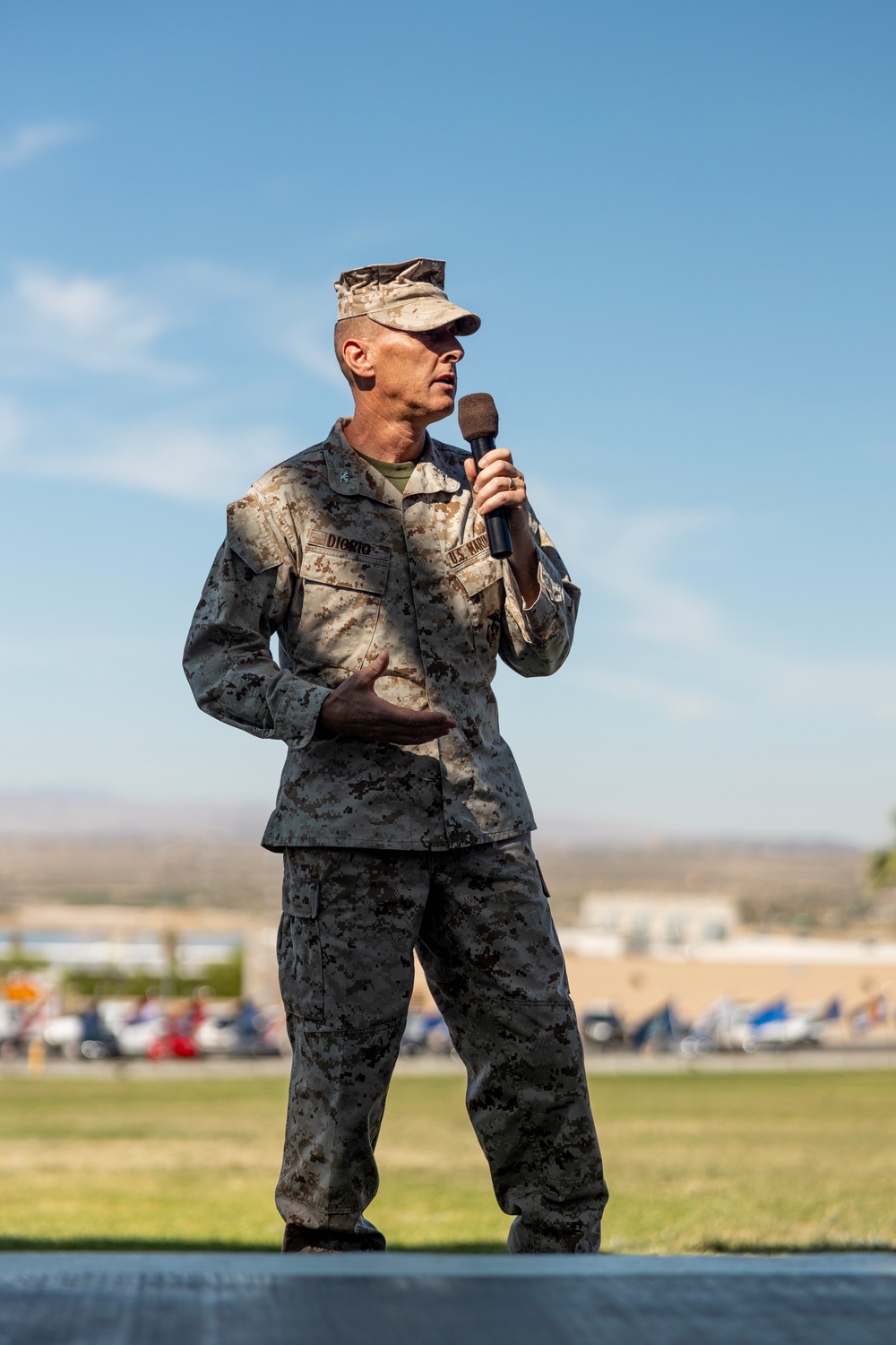 V34 Change of Command Ceremony