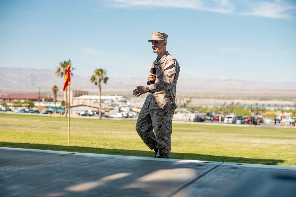 V34 Change of Command Ceremony