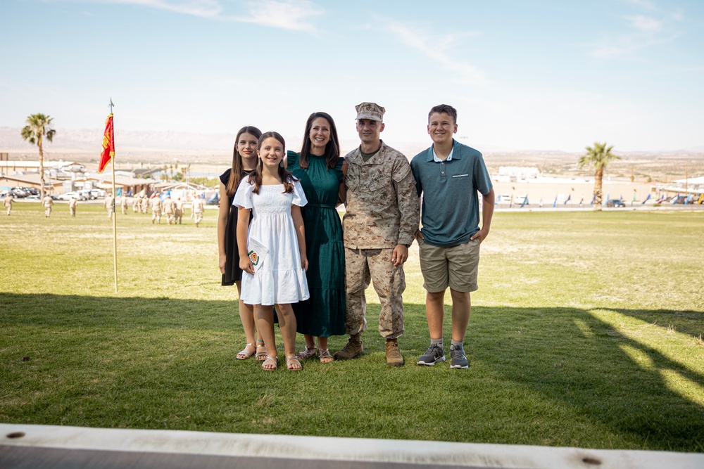 V34 Change of Command Ceremony