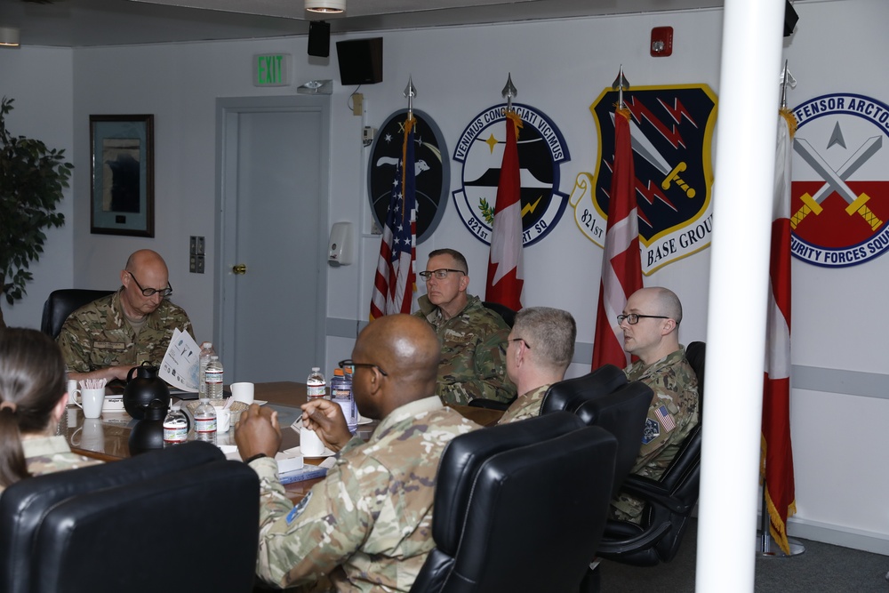 NORAD and USNORTHCOM Command Visit to Pituffik Space Base
