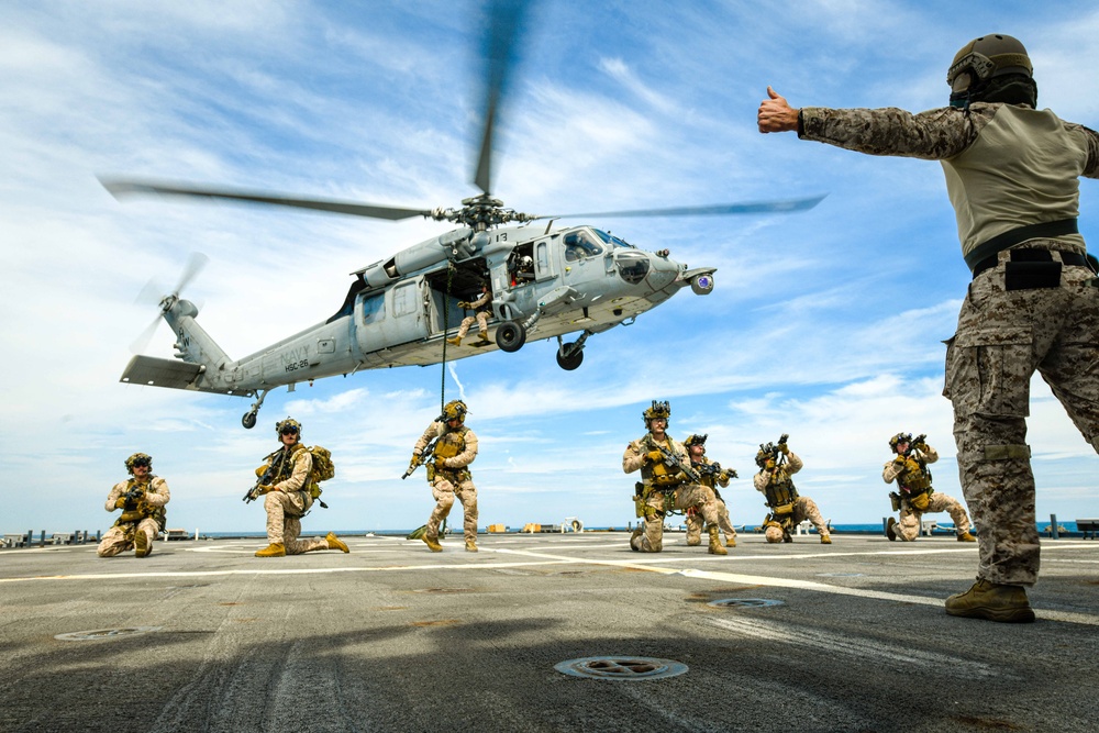 Helicopter Insertion Training