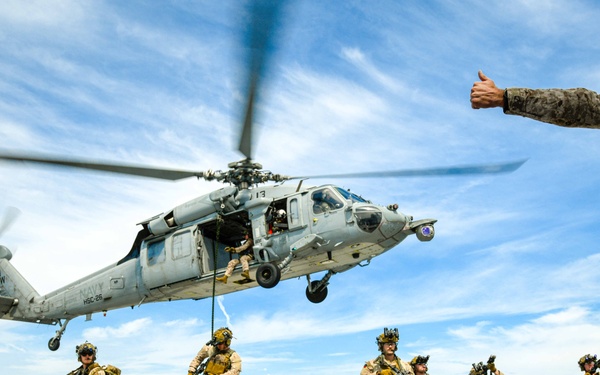 Helicopter Insertion Training