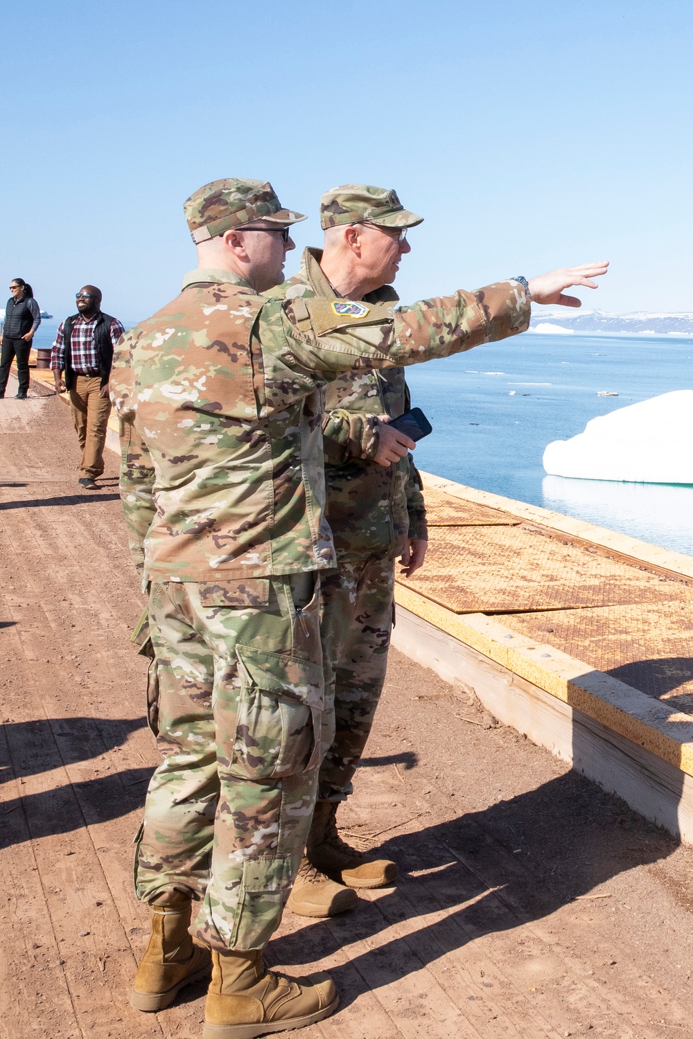 NORAD and USNORTHCOM Command visit to Pituffik