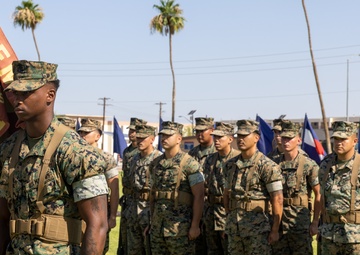 MWSS-371 change of command ceremony