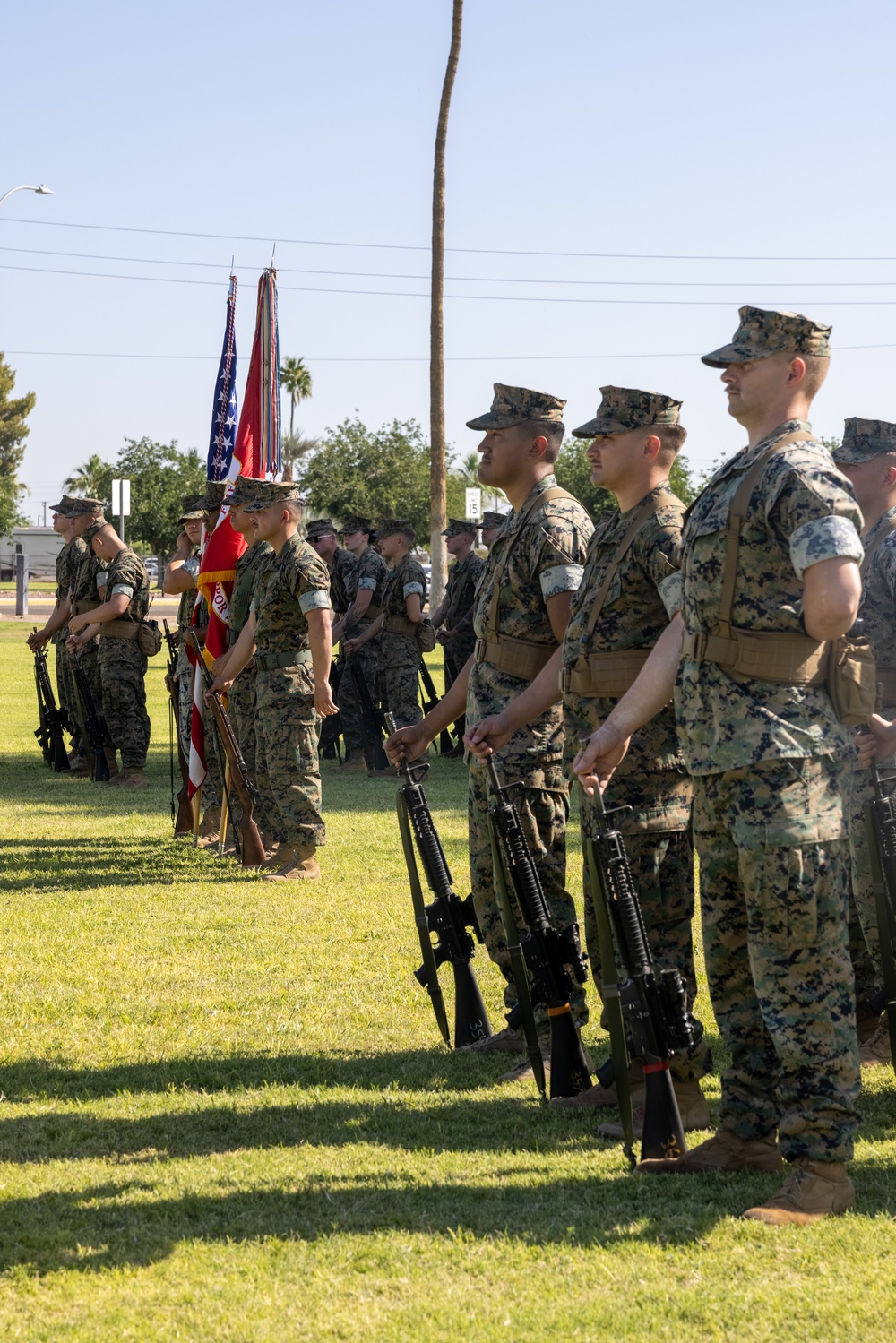 MWSS-371 change of command ceremony