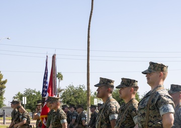 MWSS-371 change of command ceremony
