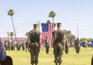 MWSS-371 change of command ceremony