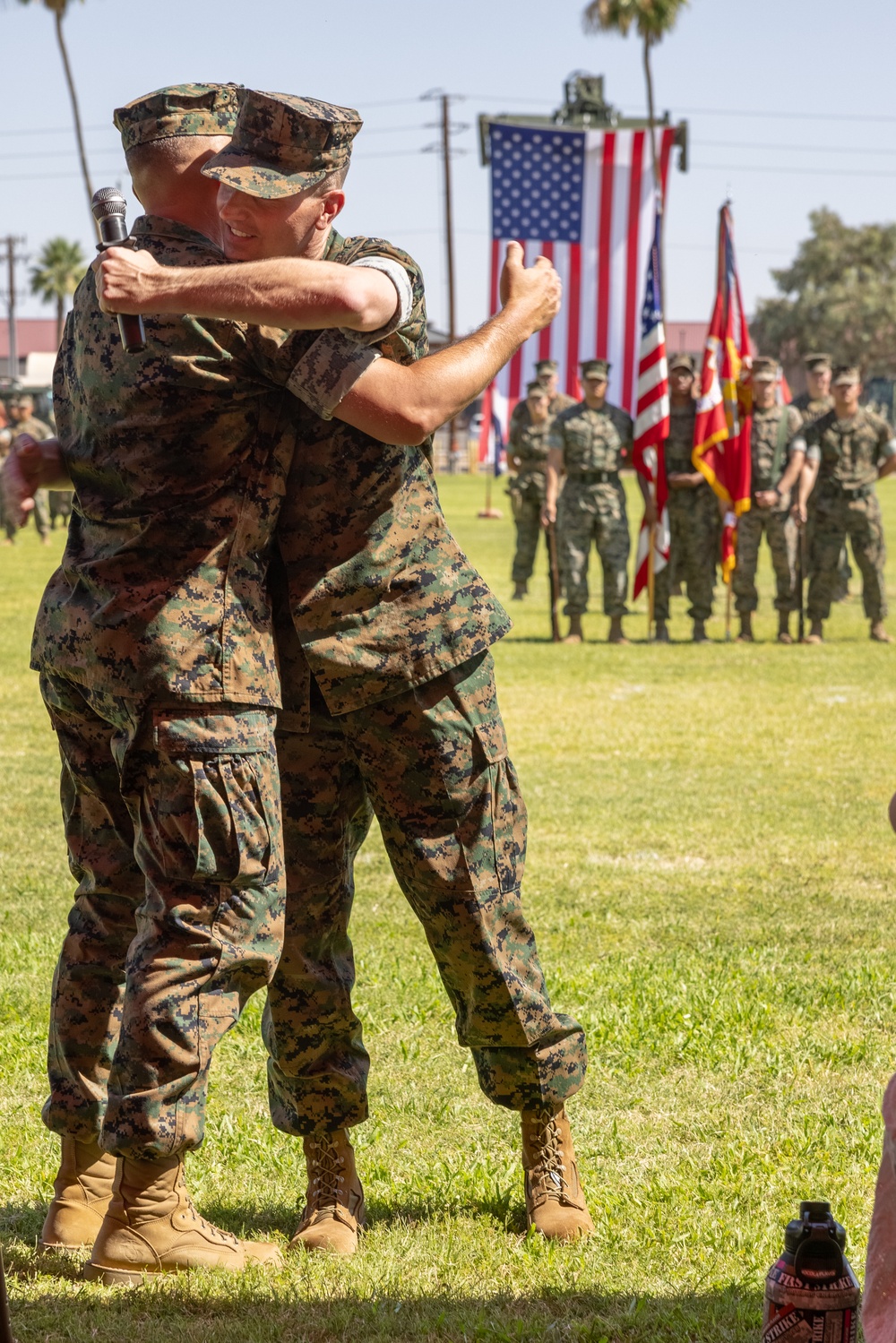 MWSS-371 change of command ceremony