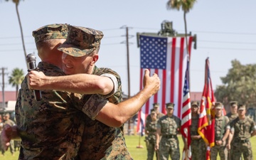 MWSS-371 change of command ceremony