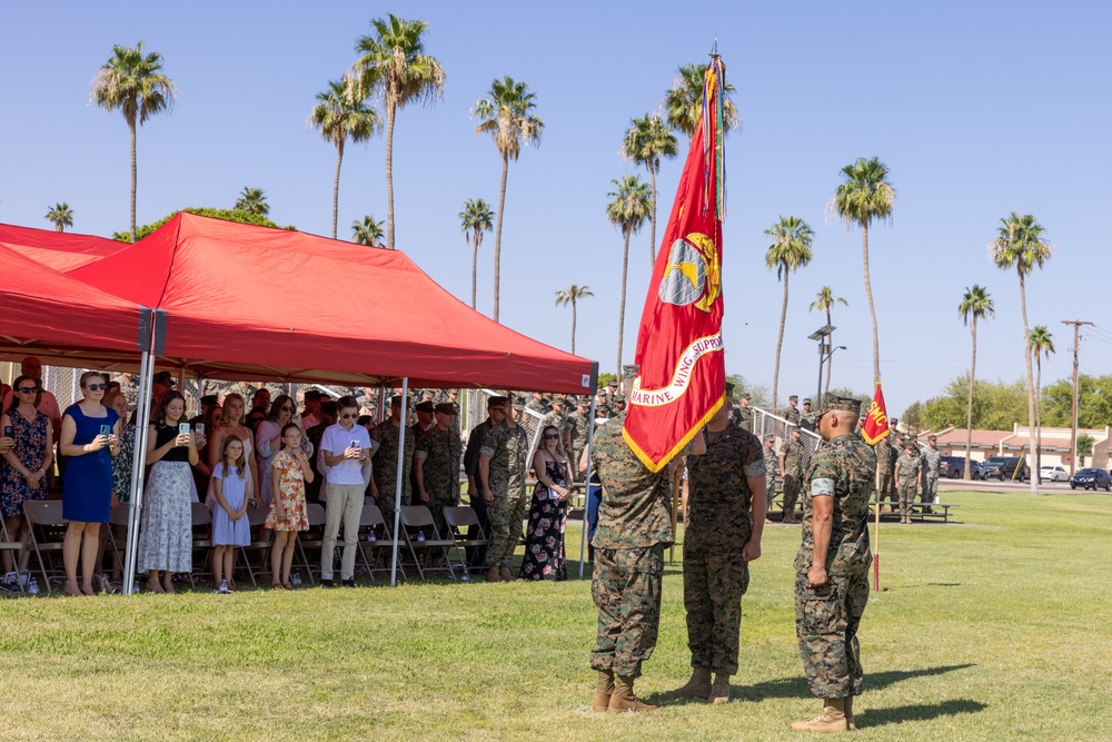 MWSS-371 change of command ceremony