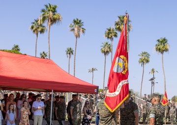MWSS-371 change of command ceremony