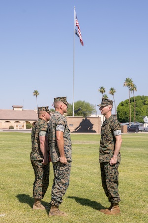 U.S. Marine Security Force Commander at Al Taqaddum Air Base, Iraq discusses unit's mission