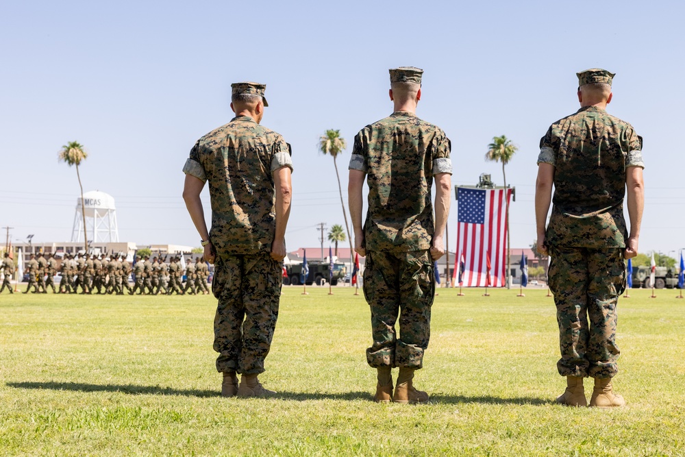 MWSS-371 change of command ceremony