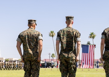 MWSS-371 change of command ceremony