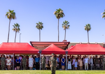 MWSS-371 change of command ceremony
