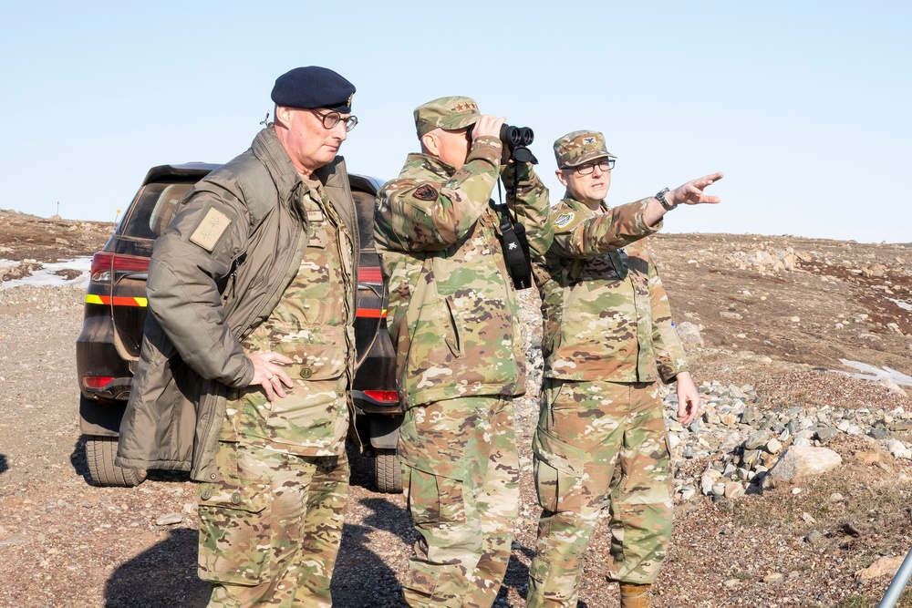 NORAD and USNORTHCOM Command visit to Pituffik Space Base