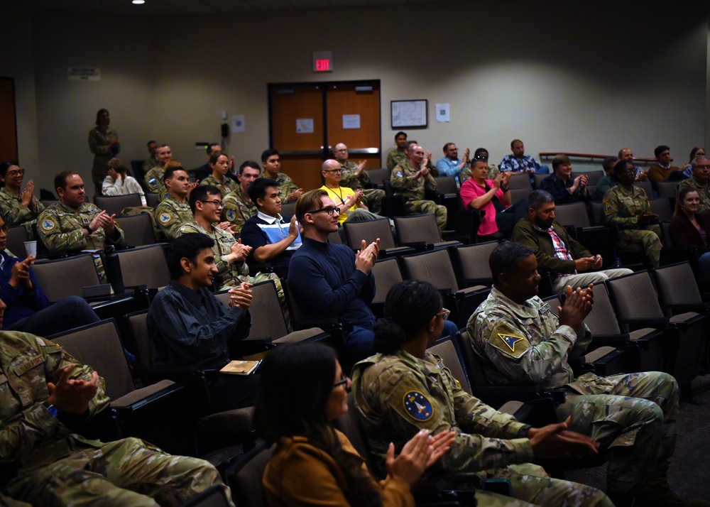 USSF Guardian and Crew-9 Commander Col. Nick Hague talks resilience at VSFB