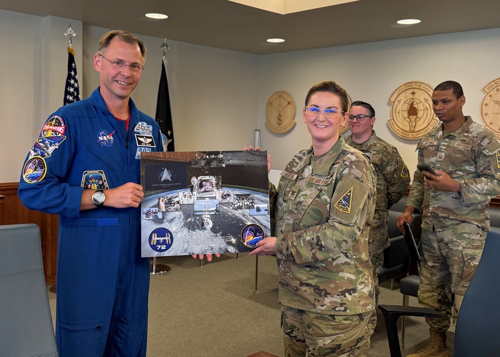 USSF Guardian and Crew-9 Commander Col. Nick Hague talks resilience at VSFB