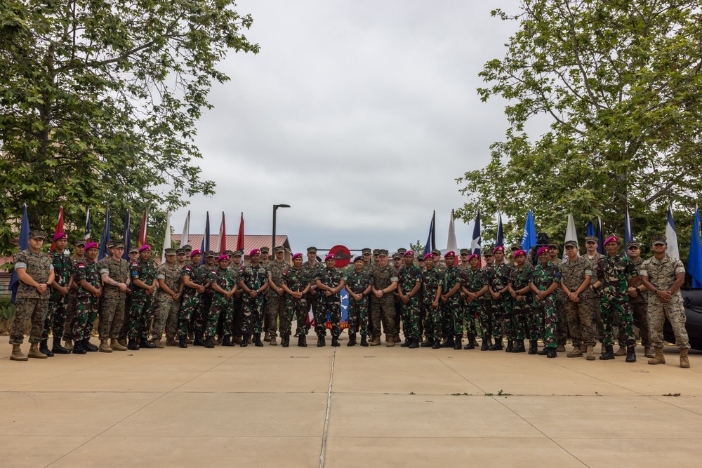 U.S. Marines, Indonesian Korps Marinir hold closing ceremony for bilateral reconnaissance exchange