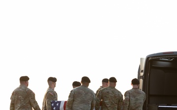 Army Sgt. 1st Class Emmett W. Goodridge Jr. honored in dignified transfer June 24