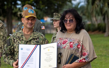 NSWC Panama City Division military liaison enables critical contributions to the fleet