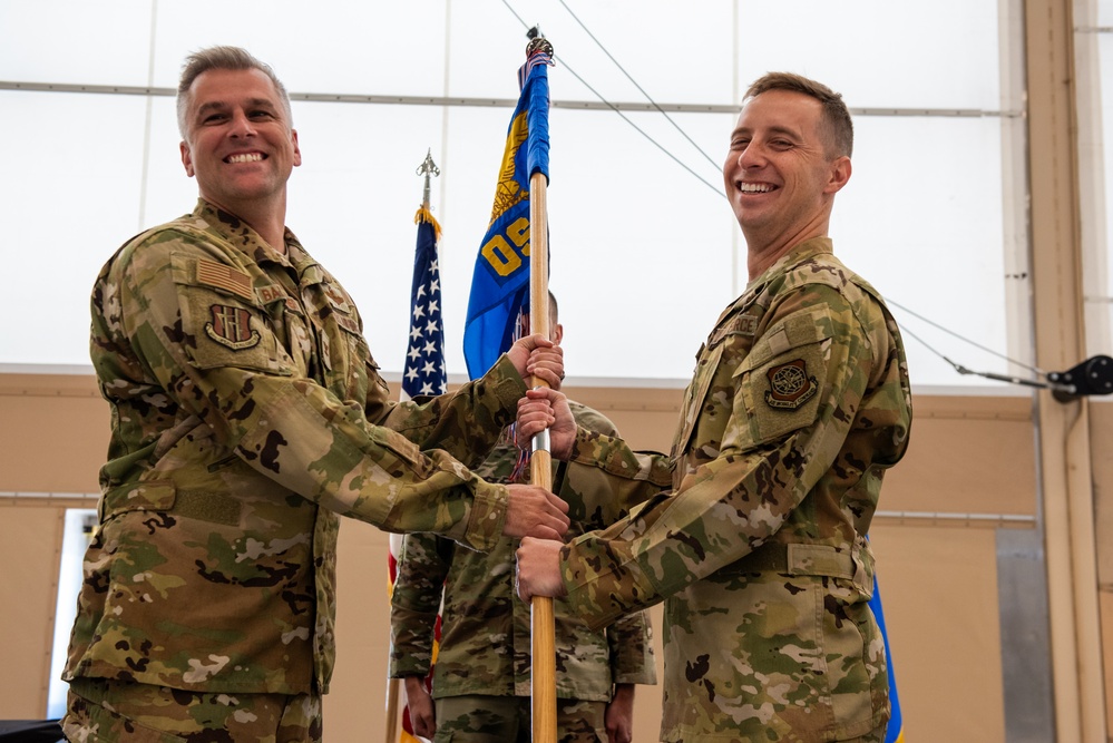 60th OSS change of command ceremony